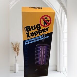 LED Light Bug Zapper Rechargeable 2in1 Wireless‎ Insect Killer Lamp 2500mAh